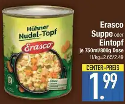 E-Center Erasco Suppe oder Eintopf Angebot