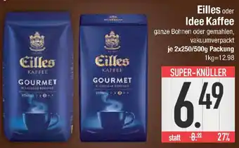 E-Center Eilles oder Idee Kaffee Angebot