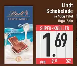 E-Center Lindt Schokolade Angebot