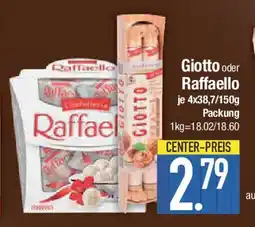 E-Center Giotto oder Raffaello Angebot