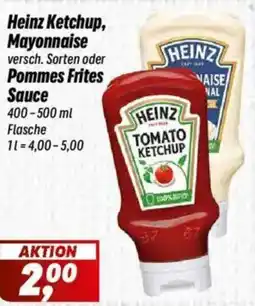 Simmel Heinz Ketchup, Mayonnaise oder Pommes Frites Sauce Angebot