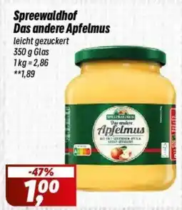 Simmel Spreewaldhof Das andere Apfelmus Angebot