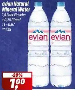 Simmel evian Natural Mineral Water Angebot