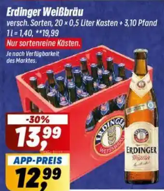 Simmel Erdinger Weißbräu Angebot