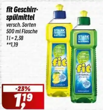 Simmel fit Geschirrspülmittel Angebot
