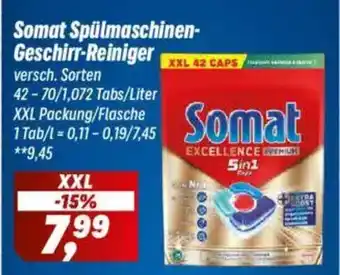 Simmel Somat Spülmaschinen- Geschirr-Reiniger Angebot