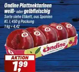 Simmel Ondine Plattnektarinen weiß-oder gelbfleischig Angebot