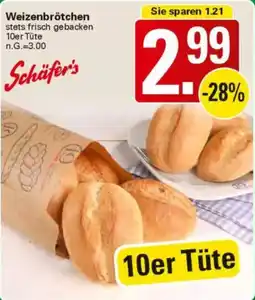 WEZ Weizenbrötchen Angebot