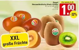 WEZ Zespri Neuseeländische Kiwis Jumbo Angebot