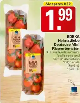 WEZ EDEKA Heimatliebe Deutsche Mini Rispentomaten Angebot