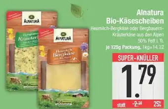 E-Center Alnatura Bio-Käsescheiben Angebot