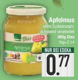 E-Center Apfelmus Angebot