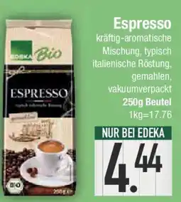 E-Center ESPRESSO kräftig-aromatische Mischung Angebot