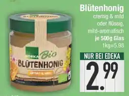 E-Center Blütenhonig cremig & mild oder flüssig, mild-aromatisch Angebot