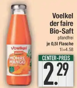 E-Center Voelkel der faire Bio-Saft Angebot