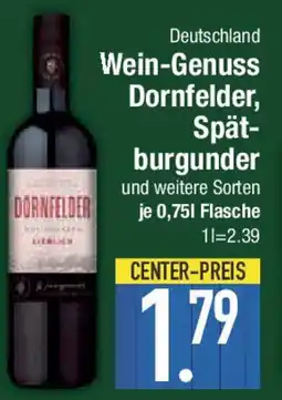 E-Center Deutschland Wein-Genuss Dornfelder, Spät- burgunder Angebot
