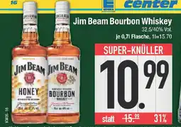 E-Center Jim Beam Bourbon Whiskey Angebot