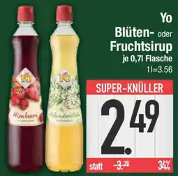 E-Center Yo Blüten- oder Fruchtsirup Angebot