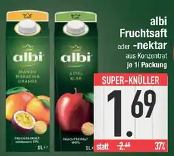 E-Center albi Fruchtsaft oder -nektar Angebot