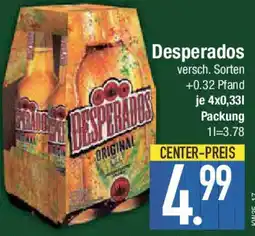 E-Center Desperados Angebot