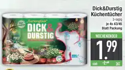 E-Center Dick&Durstig Küchentücher Angebot