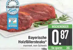 E-Center Bayerische Holzfällersteaks Angebot
