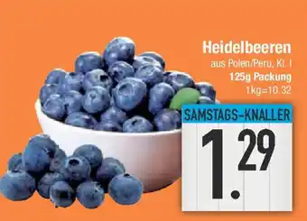 E-Center Heidelbeeren Angebot