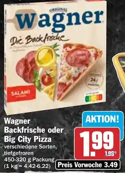 HIT Wagner Backfrische oder Big City Pizza Angebot