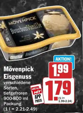 HIT Mövenpick Eisgenuss Angebot