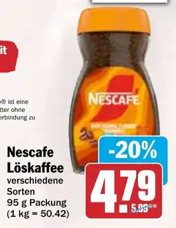 HIT Nescafe Löskaffee Angebot