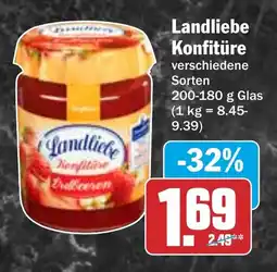 HIT Landliebe Konfitüre Angebot