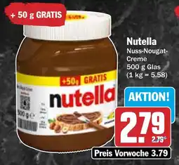 HIT nutella Nutella Nuss-Nougat- Creme Angebot