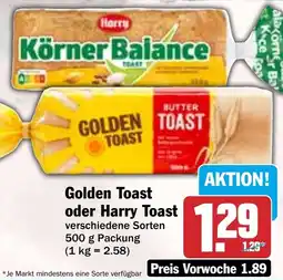 HIT Golden Toast oder Harry Toast Angebot