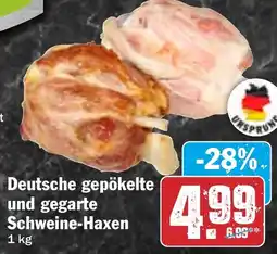 HIT Deutsche gepökelte und gegarte Schweine-Haxen Angebot
