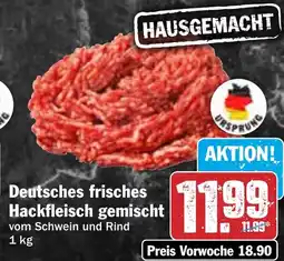 HIT Deutsches frisches Hackfleisch gemischt Angebot