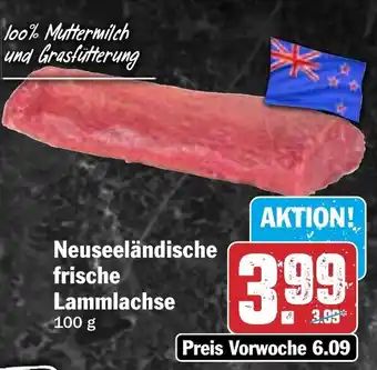 HIT Neuseeländische frische Lammlachse Angebot