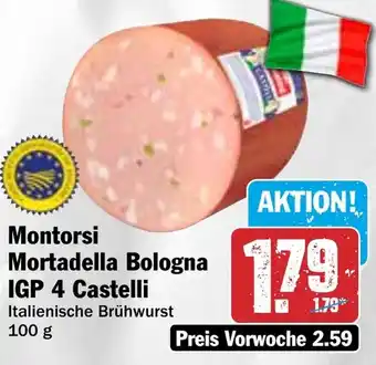 HIT Montorsi Mortadella Bologna IGP 4 Castelli Angebot