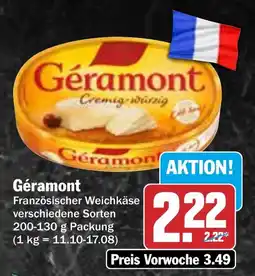 HIT Géramont Französischer Weichkäse Angebot