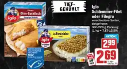 HIT Iglo Schlemmer-Filet oder Filegro Angebot