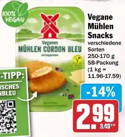 HIT Vegane Mühlen Snacks Angebot