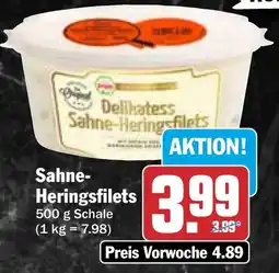 HIT Sahne- Heringsfilets Angebot