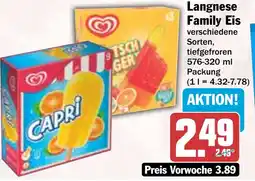 HIT Langnese Family Eis Angebot