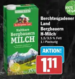 HIT Berchtesgadener Land Bergbauern H-Milch Angebot