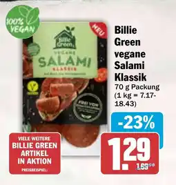 HIT Billie Green, vegane Salami Klassik Angebot