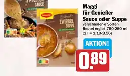 HIT Maggi für Genießer Sauce oder Suppe Angebot