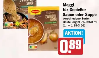 HIT Maggi für Genießer Sauce oder Suppe Angebot