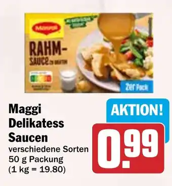 HIT Maggi Delikatess Saucen Angebot