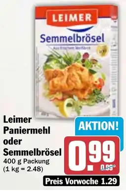 HIT Leimer Paniermehl oder Semmelbrösel Angebot