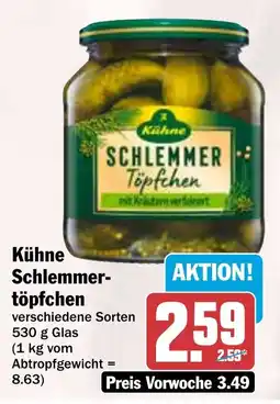 HIT Kühne Schlemmer- töpfchen Angebot