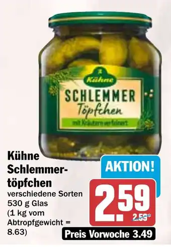 HIT Kühne Schlemmer- töpfchen Angebot